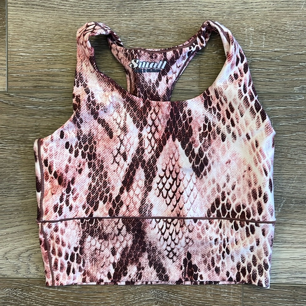 Colorado Threads sports bra worn once size S